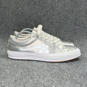 Converse Golf Le Fleur x One Star Ox 3M Sneakers Men's Size 12 Silver Reflective
